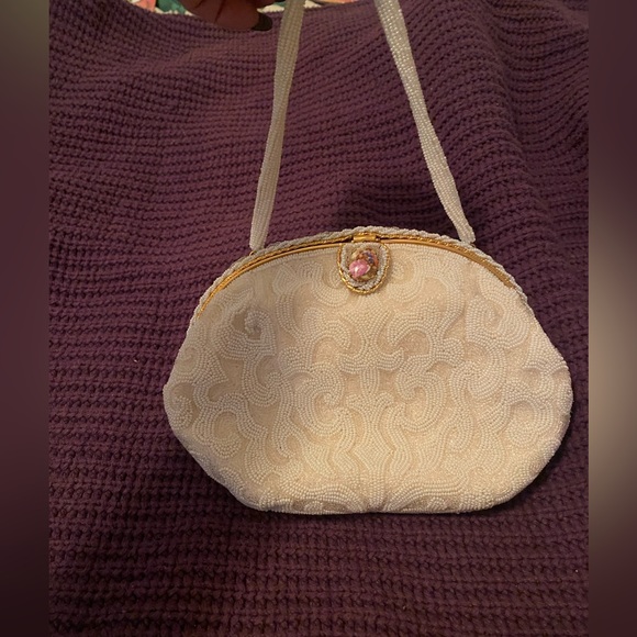 Vintage bridal purse from the 1940’s in mint condition - Picture 2 of 2